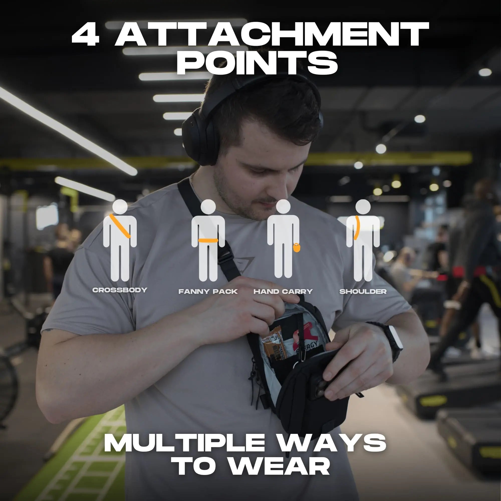 Magnetic Crossbody Bag