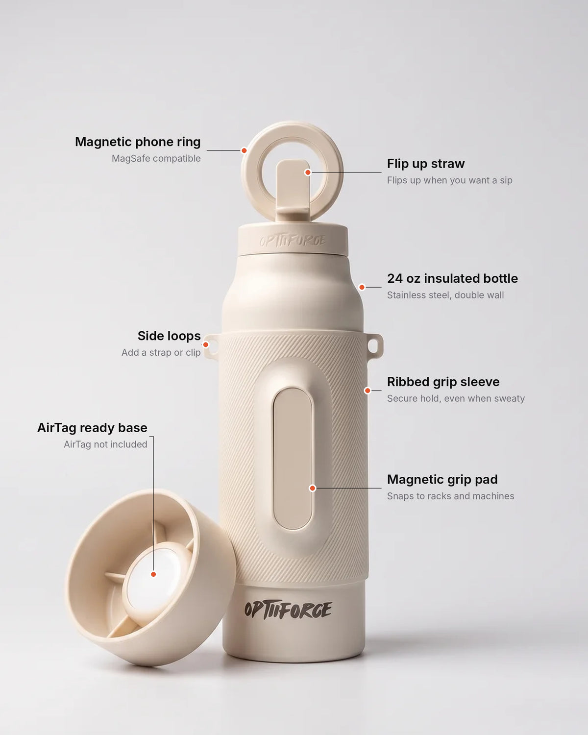MagForce Bottle every part