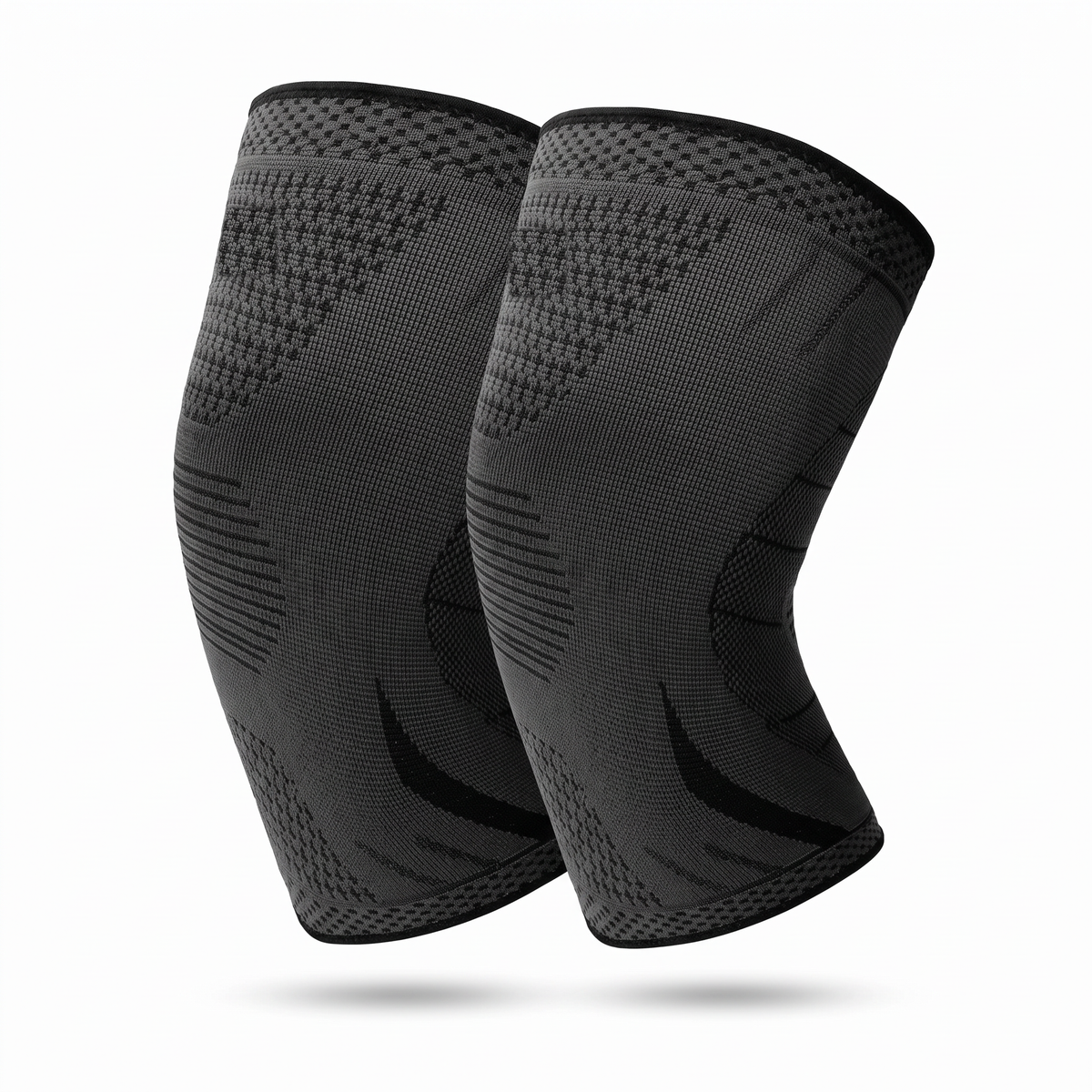 ForceFlex Knee Sleeves Black, 1 pair
