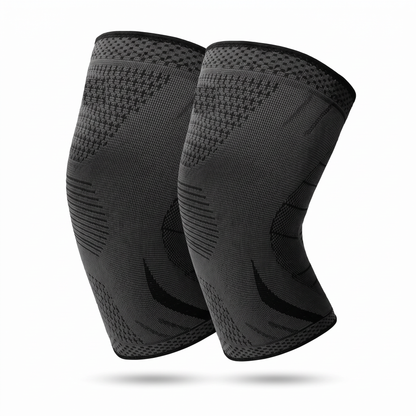 ForceFlex Knee Sleeves Black, 1 pair