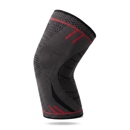 ForceFlex Knee Sleeve Black Red, side view