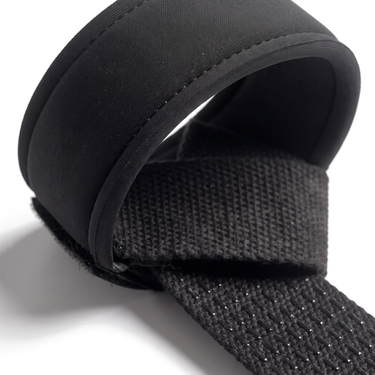 ForceLock Straps Black, padded loop and silicone grip close up