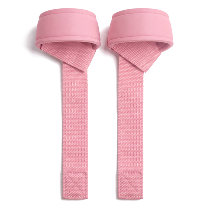 ForceLock Straps Pink, full length flat lay